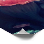 Niedliche Mermaid Kid Geburtstagsparty Einladung Poster (Ecke)