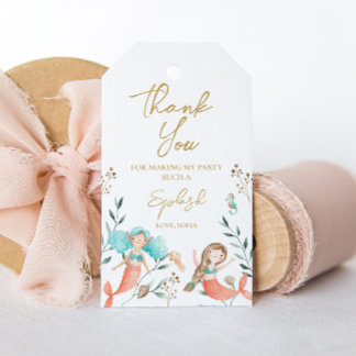 Niedliche Mermaids Geschenkanhänger