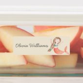 Niedliche Mermaids Tageskursname Kleidung Etiketten (Befestigt)