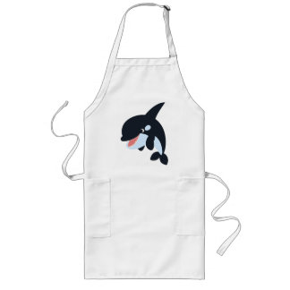 Niedliche Merry Cartoon Killer Whale Schürze