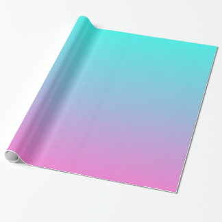 niedliche Mieder-Ober-Meerjungfrau Pink Fuchsia Tü Geschenkpapier