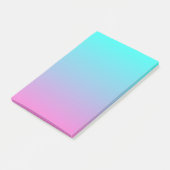 niedliche Mieder-Ober-Meerjungfrau Pink Fuchsia Tü Post-it Klebezettel (angewinkelt)