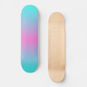 niedliche Mieder-Ober-Meerjungfrau Pink Fuchsia Tü Skateboard (Vorderseite)