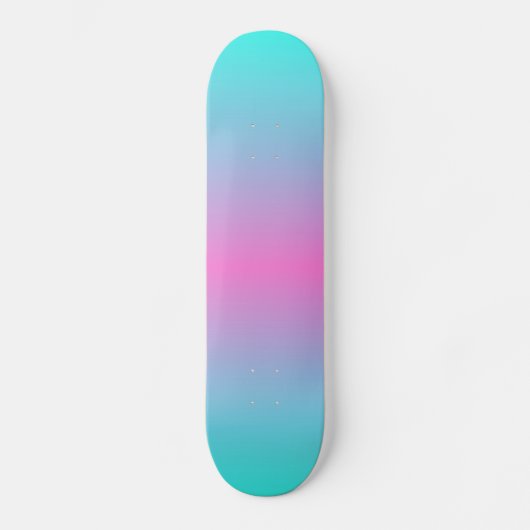 niedliche Mieder-Ober-Meerjungfrau Pink Fuchsia Tü Skateboard (Vorderseite)