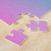 niedliche Mieder-Ober-Meerjungfrau Rosa Türkis Aqu Puzzle (Seite)
