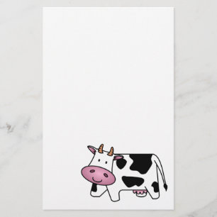 Niedliche Milchkuh Briefpapier