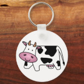 Niedliche Milchkuh Schlüsselanhänger (Vorderseite)