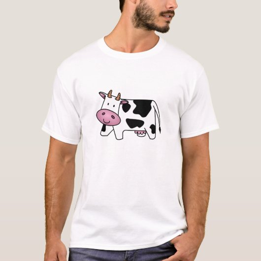 Niedliche Milchkuh T-Shirt (Vorderseite)