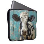 Niedliche Milchkühe Bauernhof Malerei Laptopschutzhülle (Vorne Rechts)