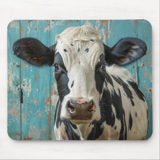 Niedliche Milchkühe Bauernhof Malerei Mousepad