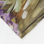 Niedliche Milchkühe Kälber Lupine Blume Fleecedecke (Ecke)