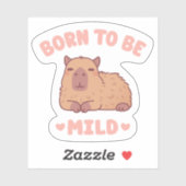 Niedliche, milde Kältekapsel Aufkleber (Blatt)