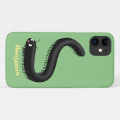 Niedliche Millipez-Cartoon-Abbildung Case-Mate iPhone Hülle (Rückseite (Horizontal))