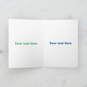 Niedliche Millipez-Cartoon-Abbildung Karte (Innenseite)