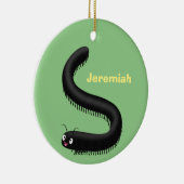 Niedliche Millipez-Cartoon-Abbildung Keramik Ornament (Rechts)