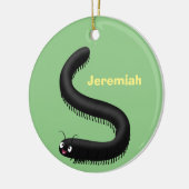 Niedliche Millipez-Cartoon-Abbildung Keramik Ornament (Links)