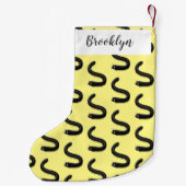 Niedliche Millipez-Cartoon-Abbildung Kleiner Weihnachtsstrumpf (Rückseite)