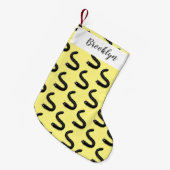 Niedliche Millipez-Cartoon-Abbildung Kleiner Weihnachtsstrumpf (Vorderansicht (hängend))