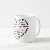 Niedliche Mimi/Herz-Definition Kaffeetasse (VorderseiteRechts)