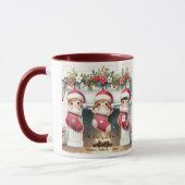 Niedliche Mimi Weihnachtsfeier Tasse mit Großkinde (Links)