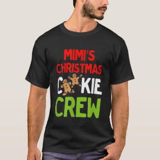 Niedliche Mimis Weihnachtskekse Crew für Großkinde T-Shirt