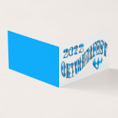 Niedliche Mini-Party Einladung Oktoberfest 2022 (Vorderseite)