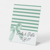 Niedliche Miniaturbildkarten und Geschenke für Was Sockelschild (Vorderseite)