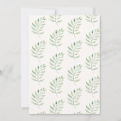 Niedliche Minibar Koala Bear Baby Dusche Danke Kar Einladung (Rückseite)