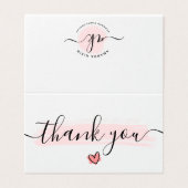 Niedliche Minimalistische Fotografie-Kamera Danke- (Außenseite Aufgefaltet)