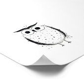 Niedliche Minimalistische Schale - Handgezeichnete Poster (Ecke)