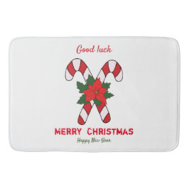 Niedliche Minimalistische Weihnachten und Neues Ja Badematte