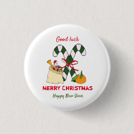 Niedliche Minimalistische Weihnachten und Neues Ja Button