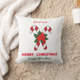 Niedliche Minimalistische Weihnachten und Neues Ja Kissen