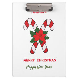 Niedliche Minimalistische Weihnachten und Neues Ja Klemmbrett