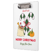 Niedliche Minimalistische Weihnachten und Neues Ja Klemmbrett (Links)