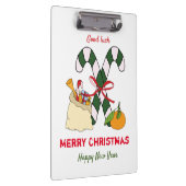 Niedliche Minimalistische Weihnachten und Neues Ja Klemmbrett (Rechts)