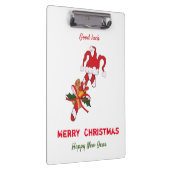 Niedliche Minimalistische Weihnachten und Neues Ja Klemmbrett (Rechts)