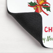 Niedliche Minimalistische Weihnachten und Neues Ja Mousepad (Ecke)