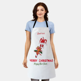 Niedliche Minimalistische Weihnachten und Neues Ja Schürze