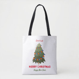 Niedliche Minimalistische Weihnachten und Neues Ja Tasche