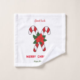 Niedliche Minimalistische Weihnachten und Neues Ja Waschlappen