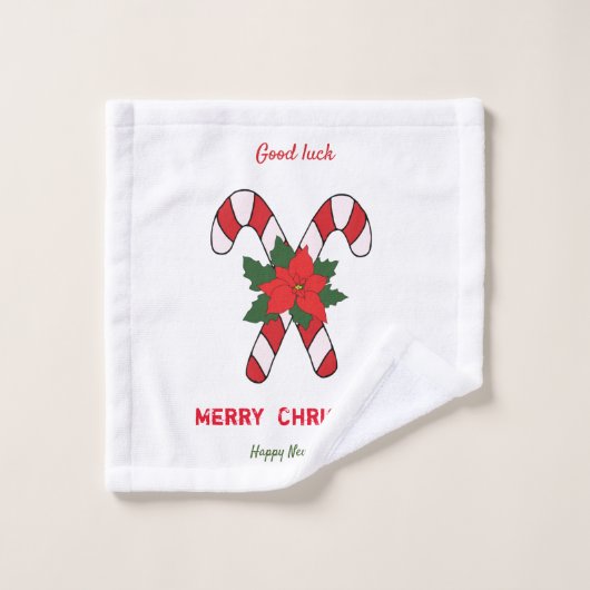 Niedliche Minimalistische Weihnachten und Neues Ja Waschlappen (Waschlappen)