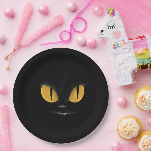 Niedliche Mischmasch mit Fangs Pappteller (Party)