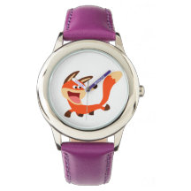Niedliche Mischous Cartoon Fox Watch