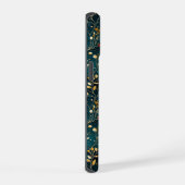 Niedliche Mit Monogramm Blumenfarbe gemustert iPhone 15 Hülle (Rechte Seite)