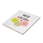 Niedliche Mochi Cartoon Zeichnungen Fliese (Seite)