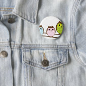 Niedliche Mod Chic Classy Destiny Owl Button (Beispiel)
