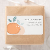 Niedliche moderne Abstrakte Orange Fruit Fett-Adre (Insitu)