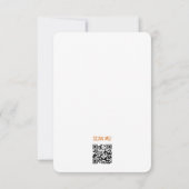 Niedliche moderne Dinosaurier Kid's Foto Geburtsta Dankeskarte (Rückseite)