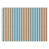 Niedliche, moderne, farbenfrohe Streifen Tischdecke (Vorderseite (Horizontal))